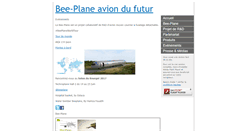Desktop Screenshot of bee-plane.fr